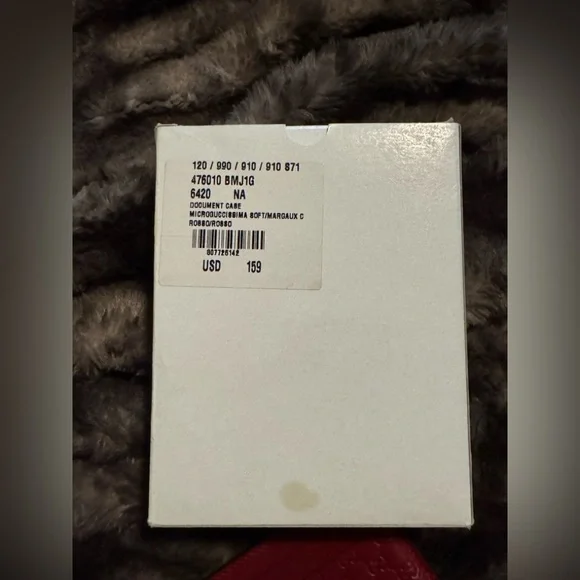 Authentic Gucci Microguccissima card holder - Picture 8 of 8